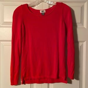 XS Women’s Old Navy Sweater in Orangeish Red